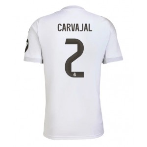 Fotbalové Dres Real Madrid Daniel Carvajal #2 Domácí Oblečení 2025-26 Krátký Rukáv